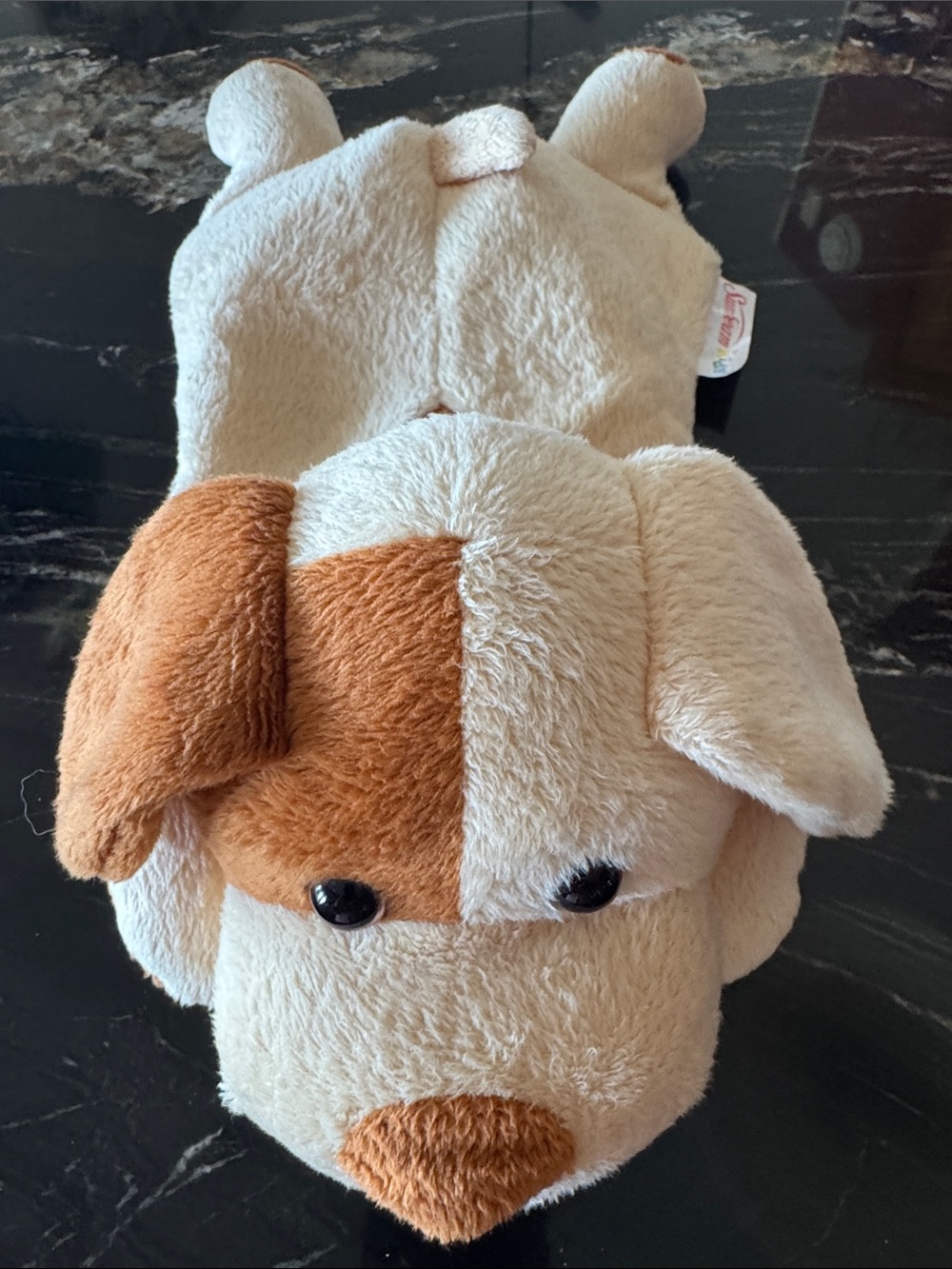Sunbeam Beige Plush Tagged Kids comfort pet